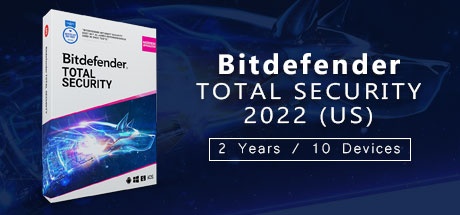 Buy Bitdefender Total Security 2022 US (2 Years / 10 Devices) Software  Software Key 