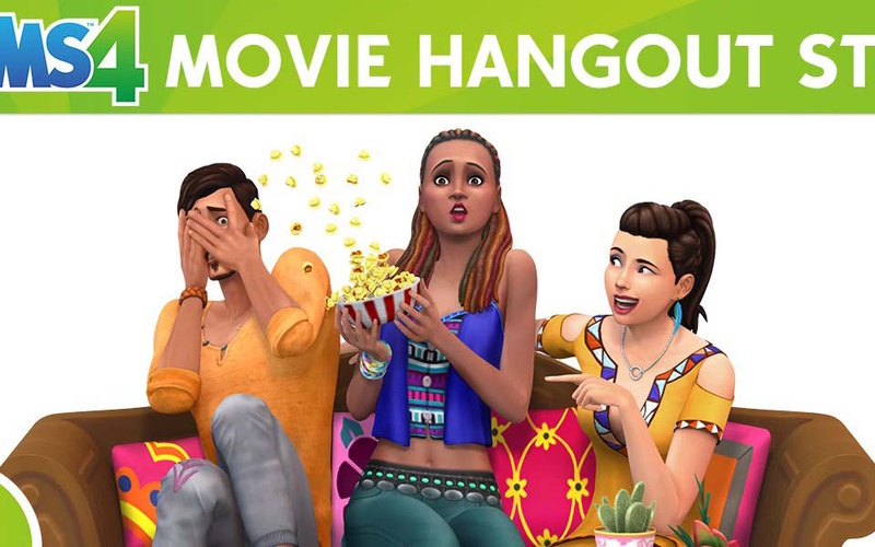 The Sims 4 - Movie Hangout Stuff - Origin PC [Online Game Code