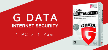 G Data Internet Security 1 Year Subscription