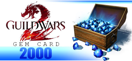 Guild Wars 2 Gamecard 2000 Gems