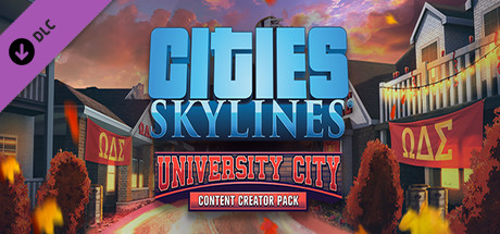 Cities Skylines Content Creator Pack University City