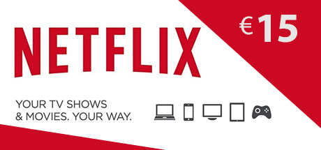 Netflix Gutschein 15 EUR