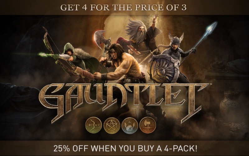 Gauntlet Slayer Edition - 4 Pack