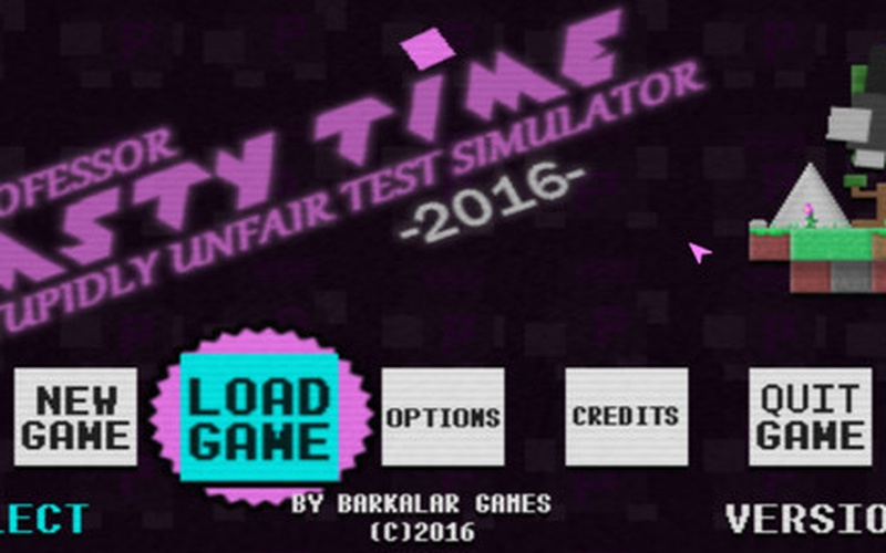 Professor Nasty Time: The Stupidly Unfair Test Simulator 2016