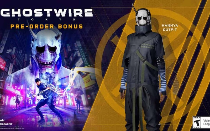 GhostWire: Tokyo - Hannya Outfit DLC PS5