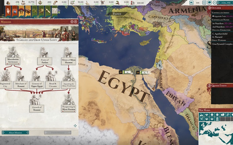 Imperator: Rome - Heirs of Alexander Content Pack EUROPE