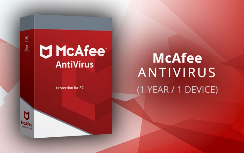 Buy McAfee AntiVirus (1 YEAR / 1 DEVICE) Software Software ...