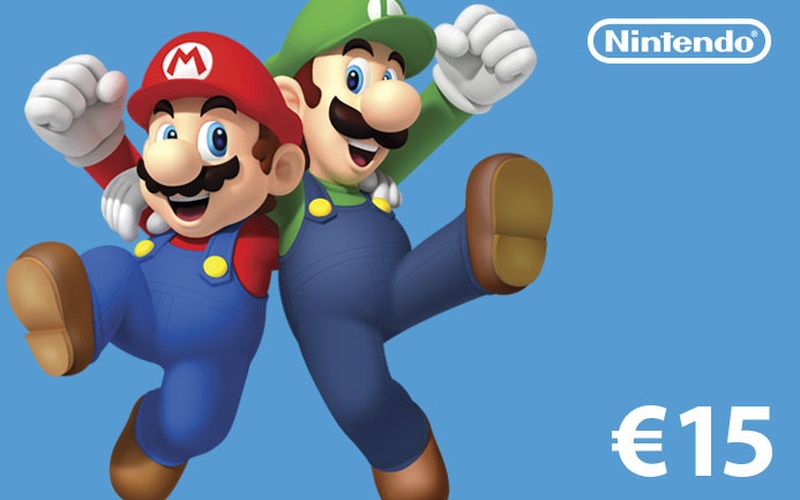 NINTENDO 15 EURO Switch CARD Key Nintendo Buy ESHOP