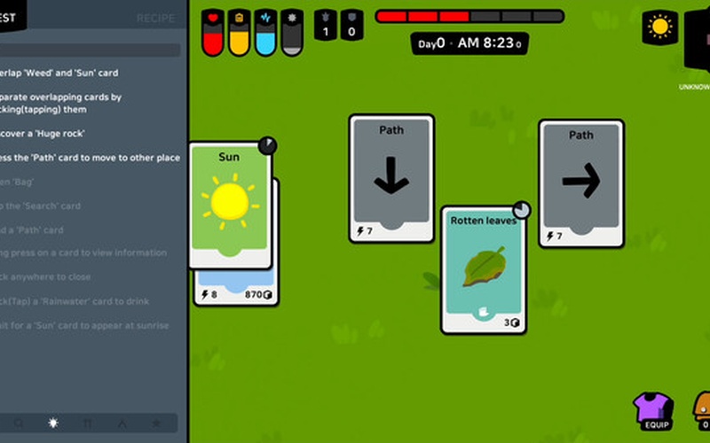 Stack Island - Survival card game