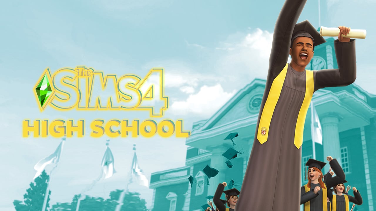  The Sims 4 High School Years - PC [Online Game Code] : Video  Games