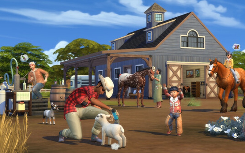 The Sims 4 Horse Ranch EUROPE