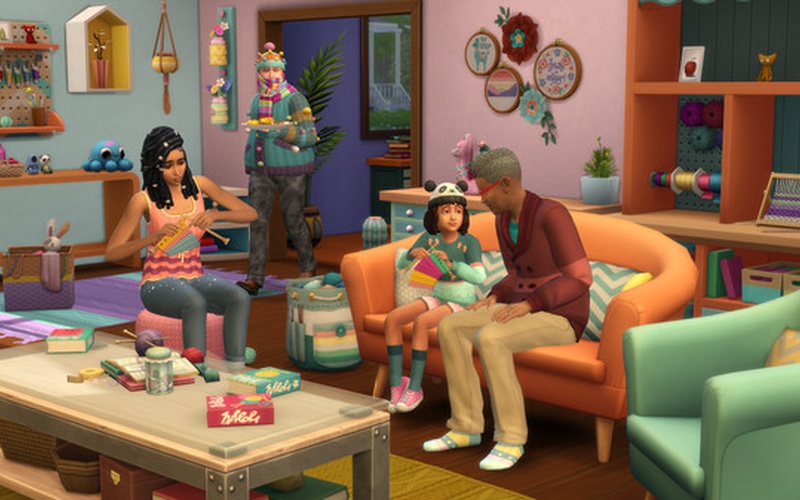 The Sims 4 Nifty Knitting Stuff Pack EUROPE